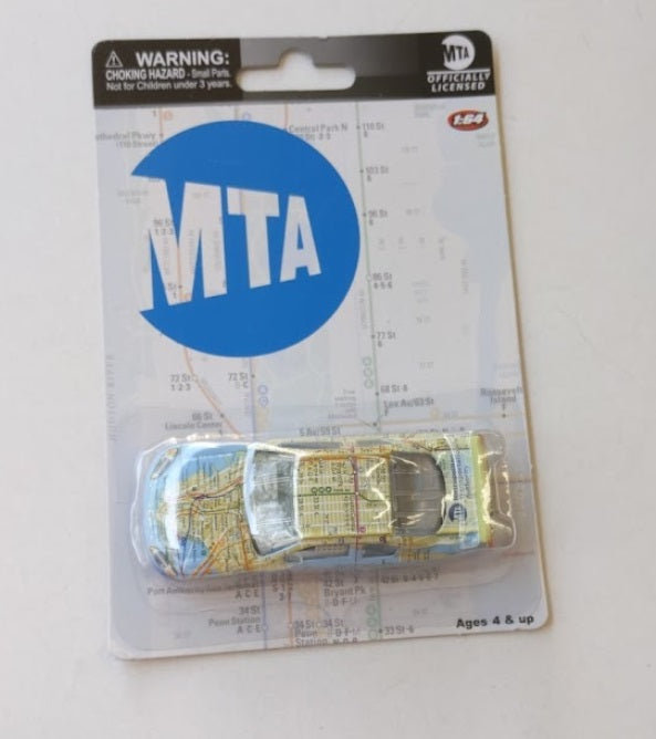 Lionel 1:64 MTA Nascar Manhattan Subway Map Diecast Car