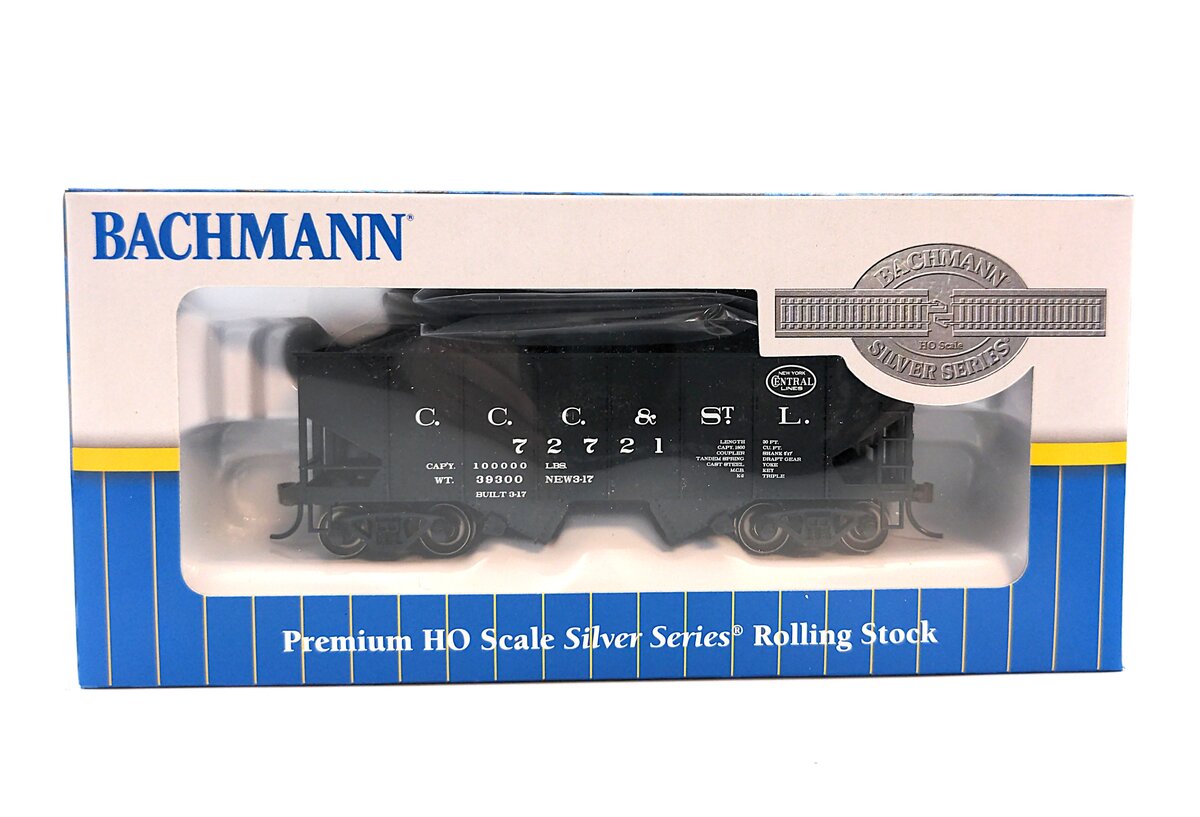 Bachmann 19517 HO New York Central USRA 55-Ton Outside-Braced Hopper Car #72721