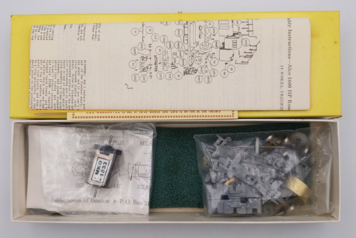 Hobbytown 37408f-2 HO Flywheel Drive Power Conversion Kit