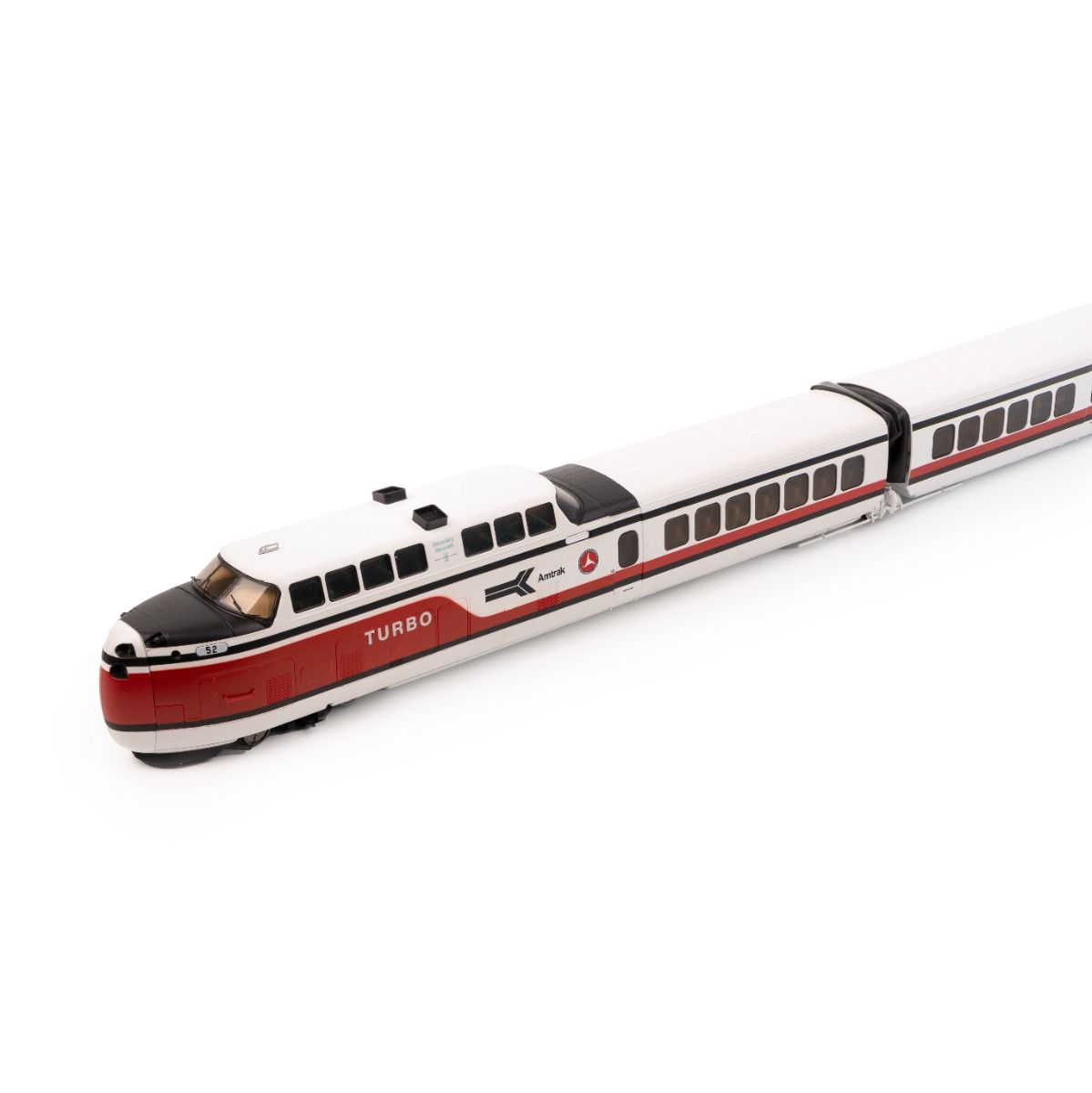 Rapido Trains 203103 HO Amtrak Early UAC TurboTrain Additional Coach