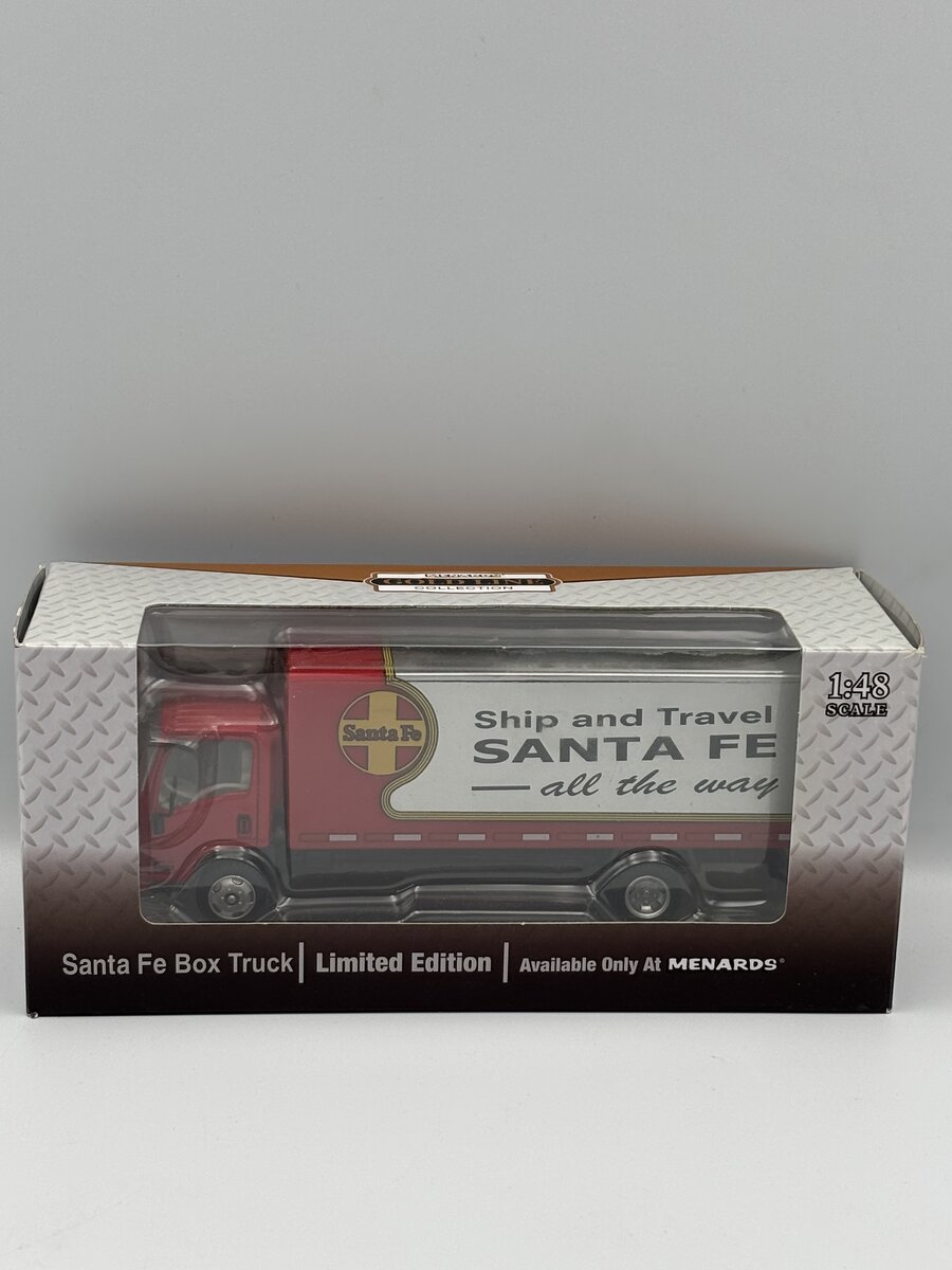 Menards 279-2669 O Scale Gold Line Collection Santa Fe Box Truck Limited Edition