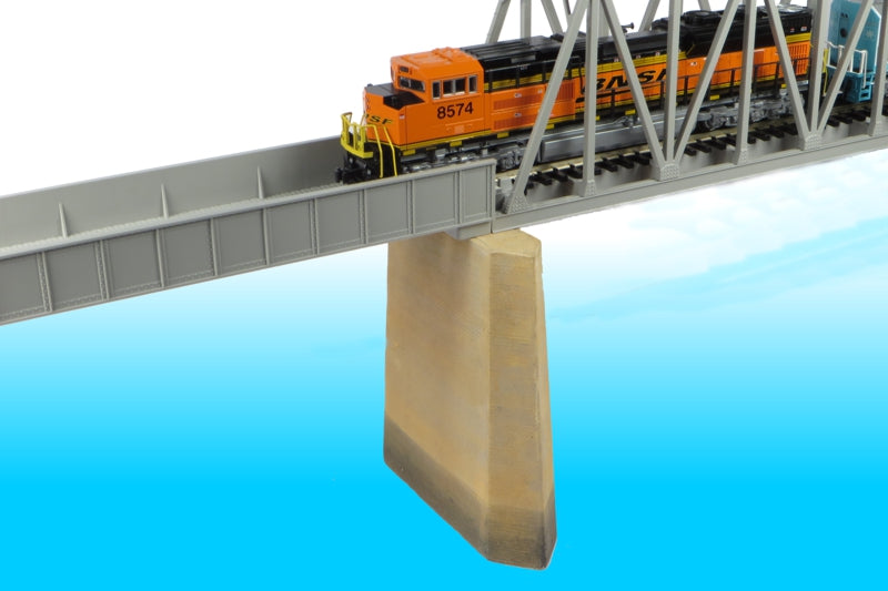 Monroe Models 257 N Single Track Board-Formed Concrete Bridge Pier