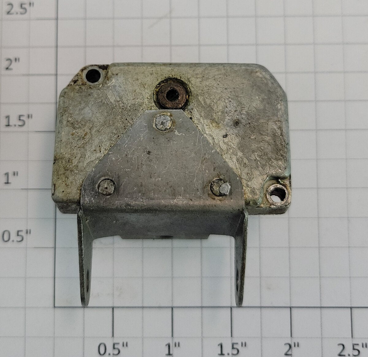 Lionel 364M-11B Log Loader Motor Gear Box End Bearing Plate w/ Bracket