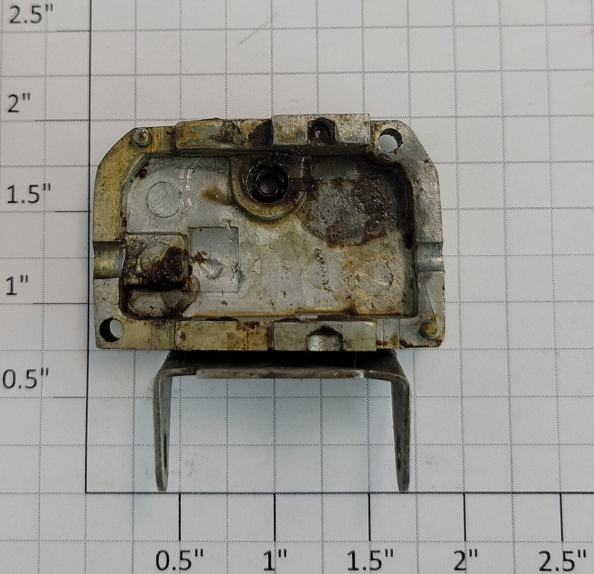 Lionel 364M-11B Log Loader Motor Gear Box End Bearing Plate w/ Bracket