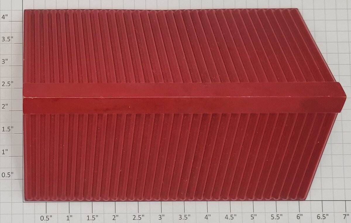 American Flyer 585-1 Dark Red Roof Tool Shed #585