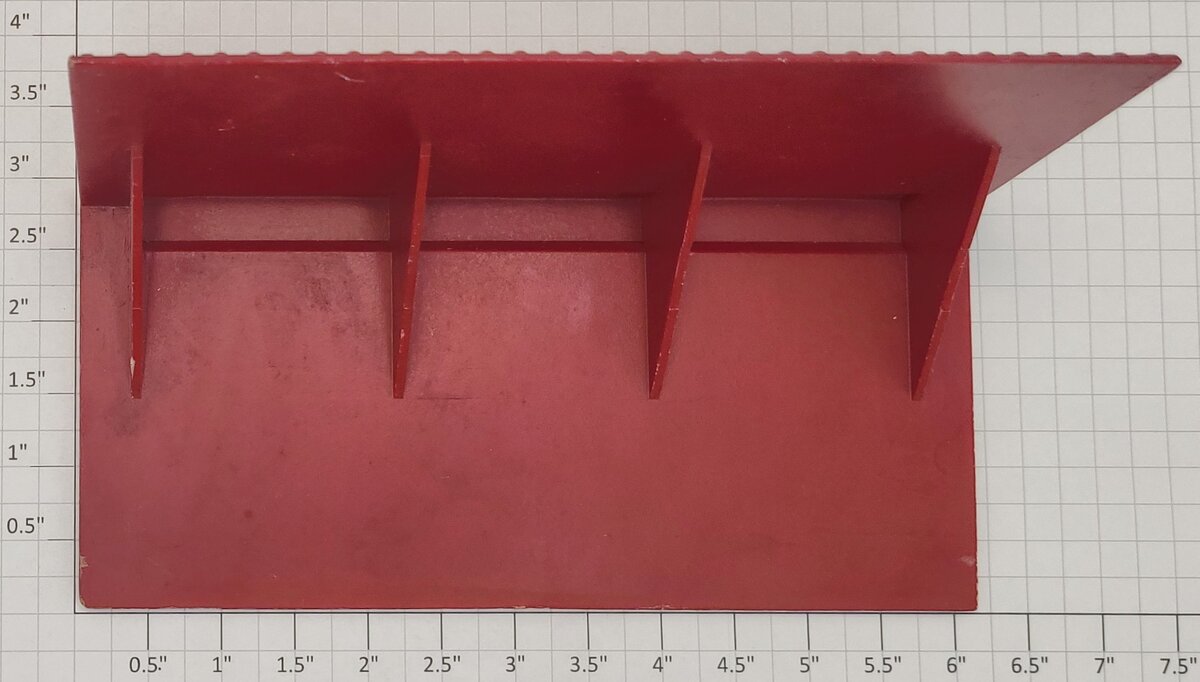 American Flyer 585-1 Dark Red Roof Tool Shed #585