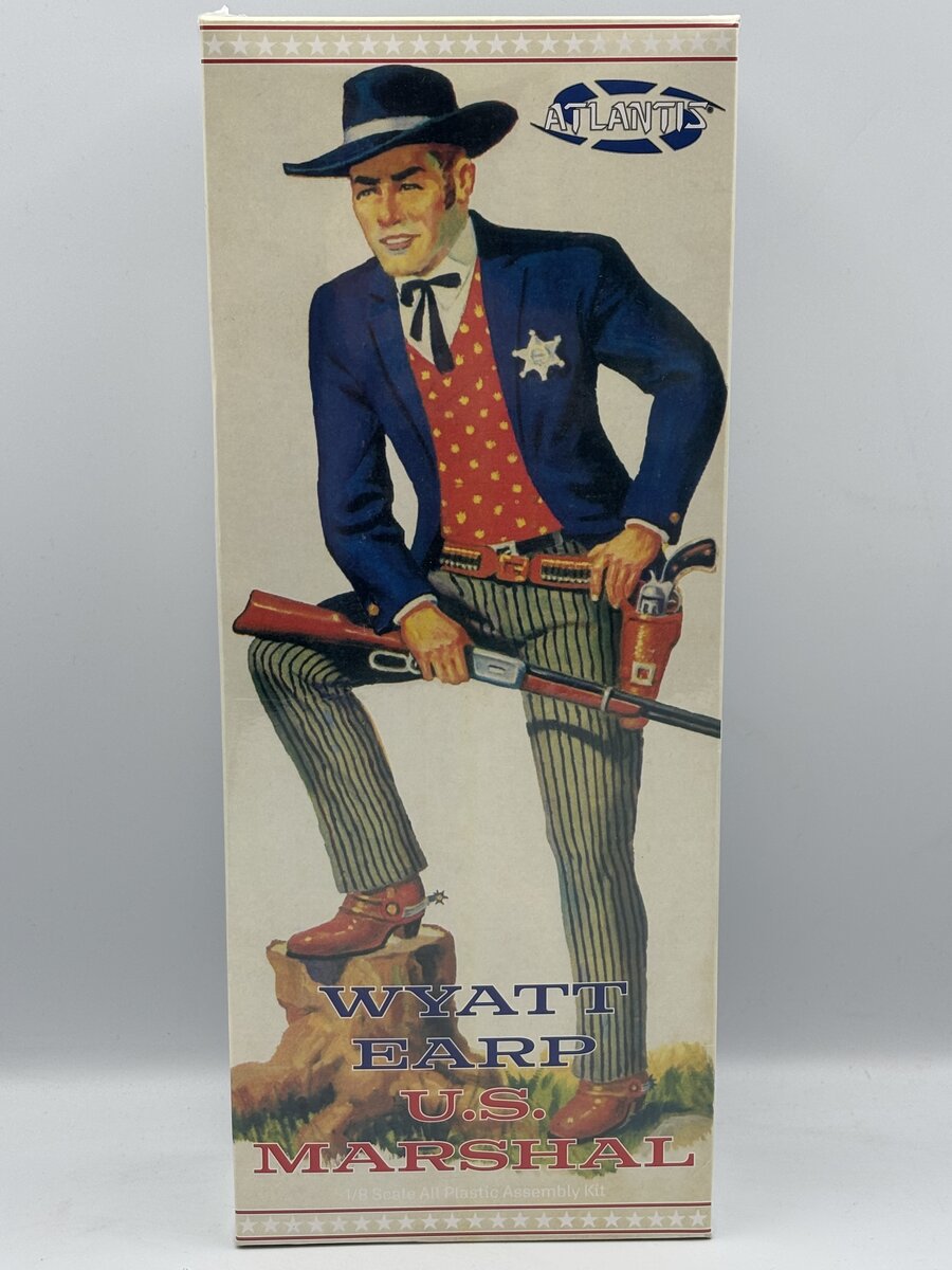 Atlantis Models P278 Wyatt Earp Figure 1:8