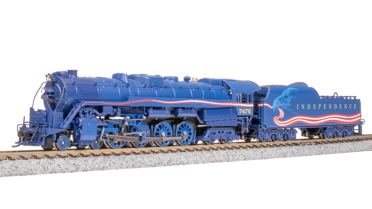 Broadway Limited 7411 N Independence Day T1 4-8-4 Steam Loco-Sound/DC/DCC, Smoke