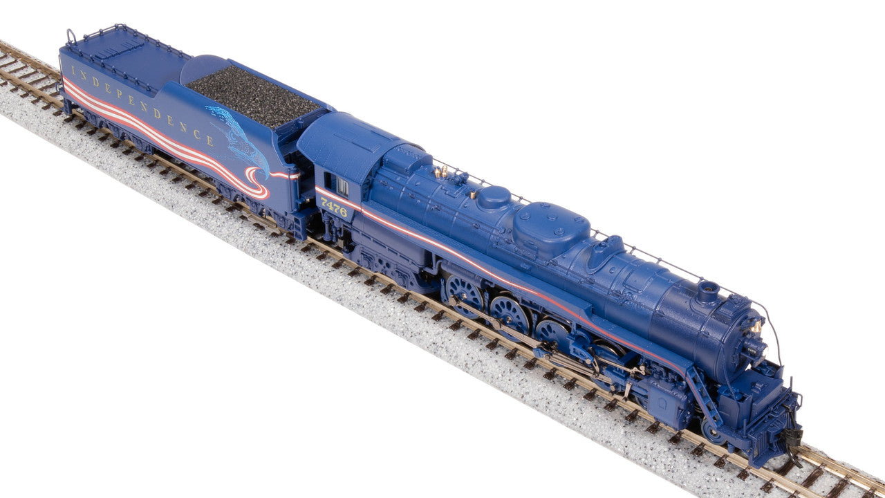 Broadway Limited 7411 N Independence Day T1 4-8-4 Steam Loco-Sound/DC/DCC, Smoke