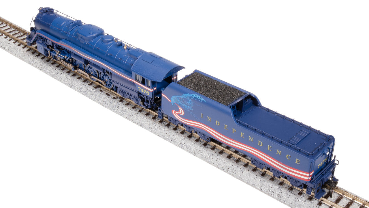 Broadway Limited 7411 N Independence Day T1 4-8-4 Steam Loco-Sound/DC/DCC, Smoke
