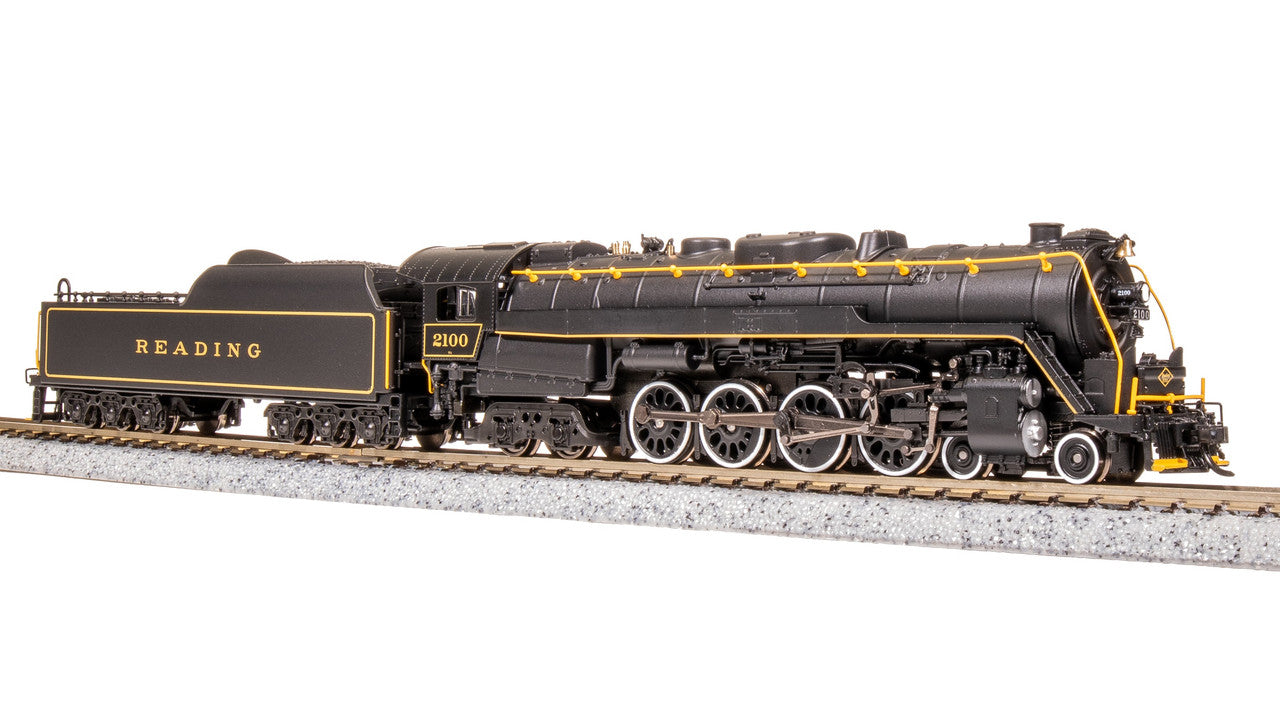 Broadway Limited 7405 N RDG T1 4-8-4 Steam Loco - Sound/DC/DCC, Smoke #2124