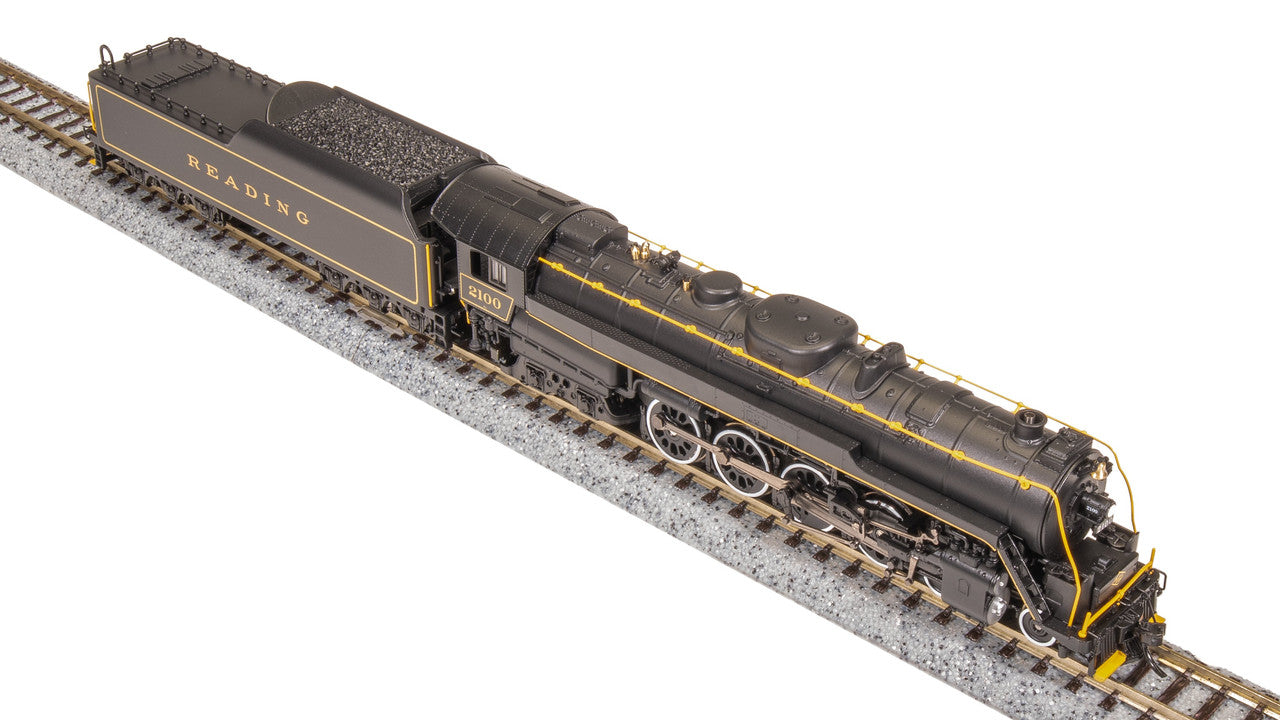 Broadway Limited 7405 N RDG T1 4-8-4 Steam Loco - Sound/DC/DCC, Smoke #2124