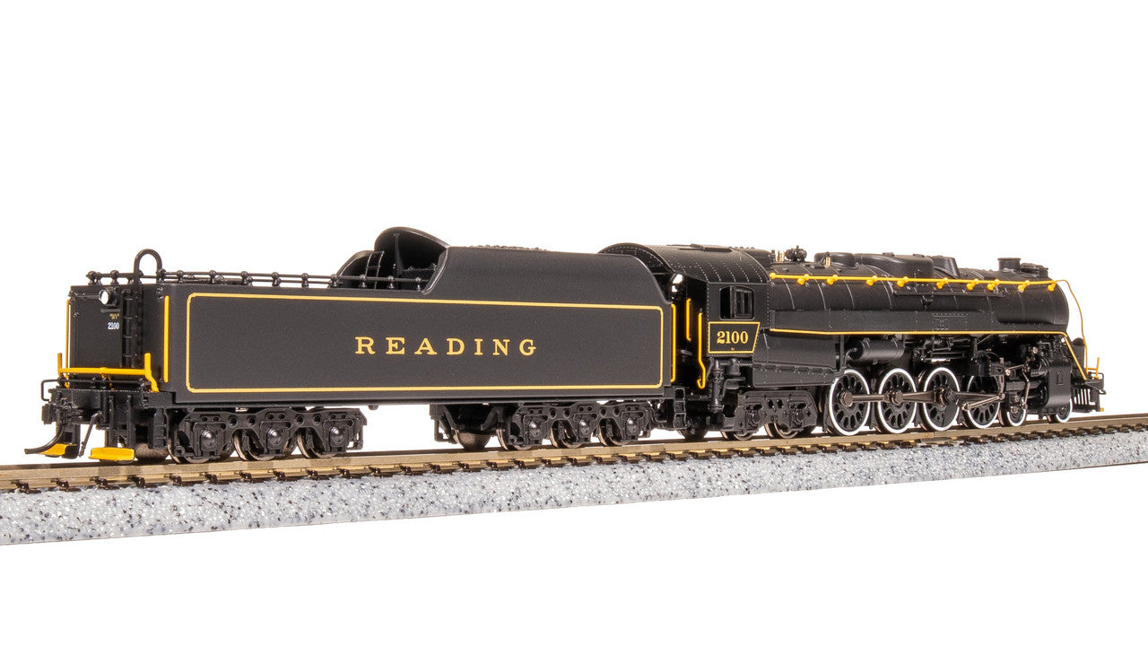 Broadway Limited 7404 N RDG T1 4-8-4 Steam Loco - Sound/DC/DCC, Smoke #2102