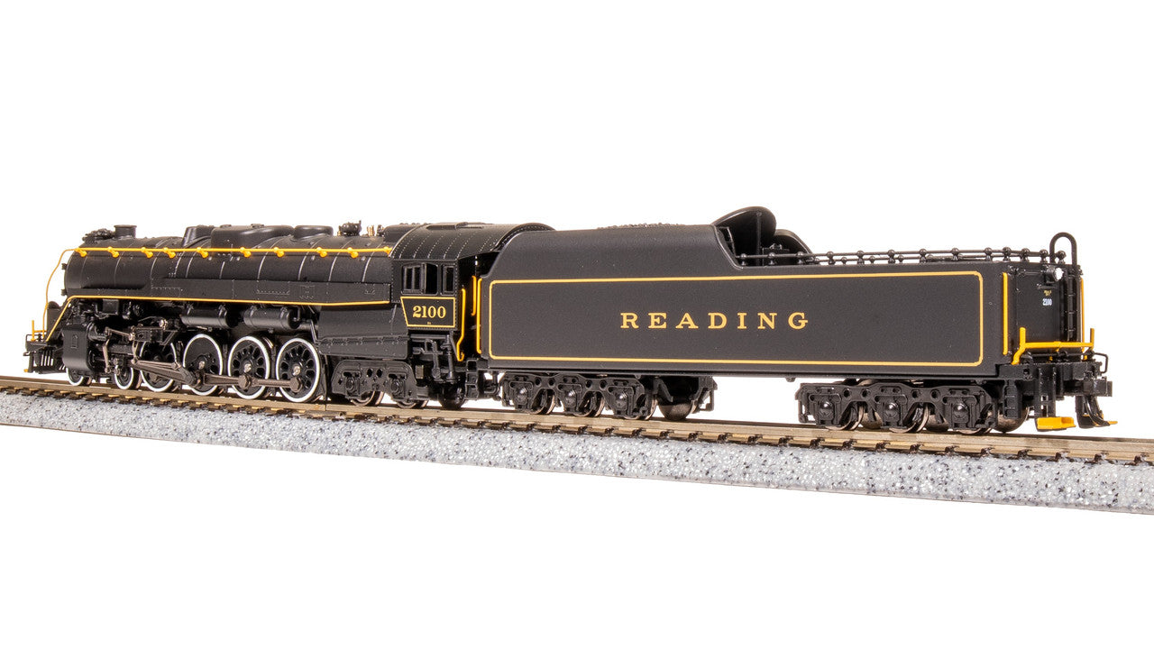 Broadway Limited 7404 N RDG T1 4-8-4 Steam Loco - Sound/DC/DCC, Smoke #2102