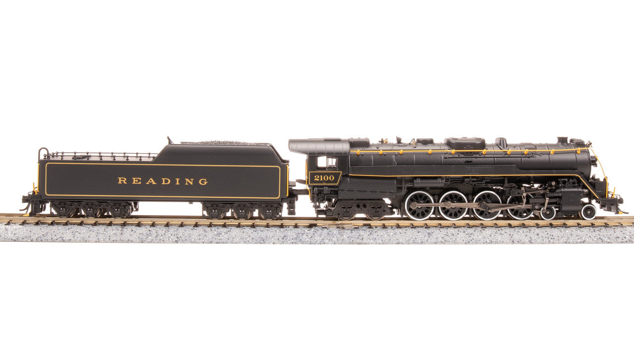 Broadway Limited 7404 N RDG T1 4-8-4 Steam Loco - Sound/DC/DCC, Smoke #2102