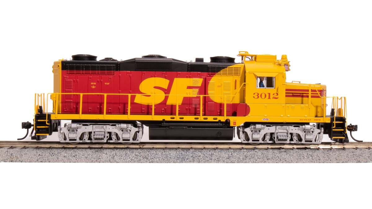 Broadway Limited 7455 HO ATSF EMD GP20 Diesel Locomotive with Sound/DC/DCC #3016