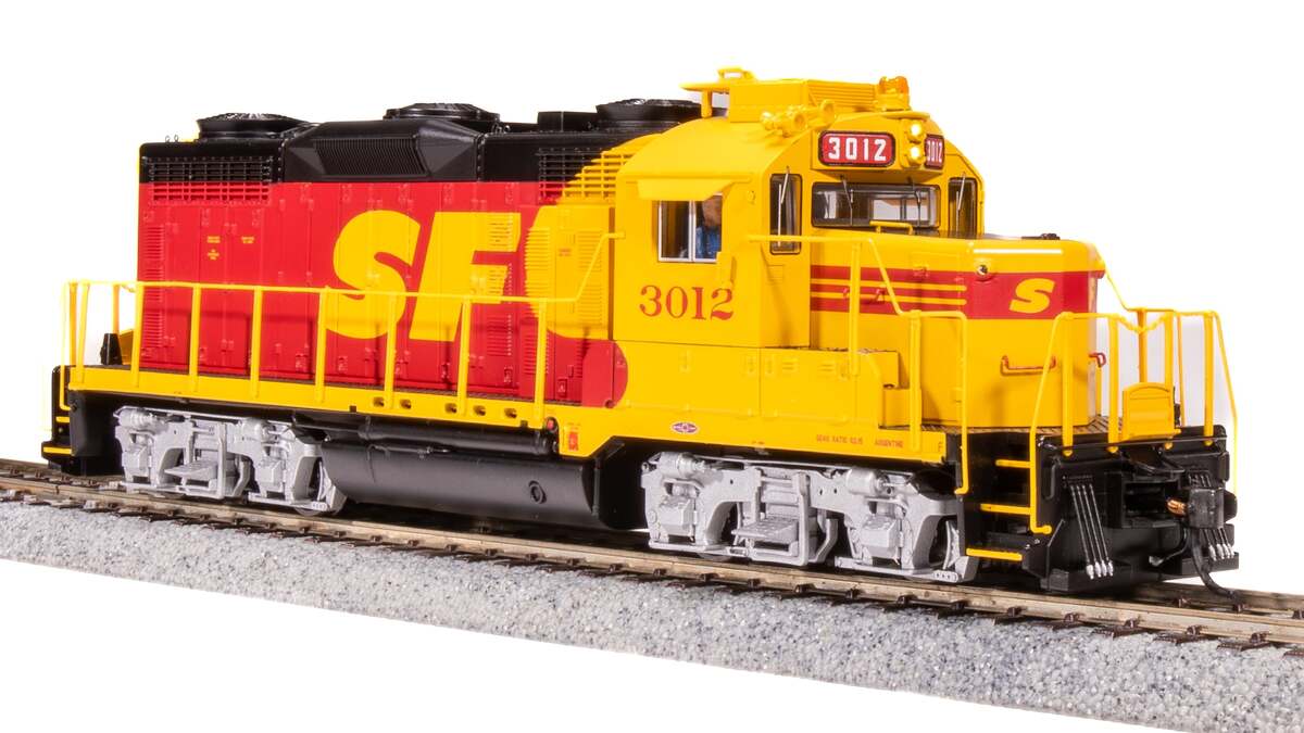 Broadway Limited 7455 HO ATSF EMD GP20 Diesel Locomotive with Sound/DC/DCC #3016