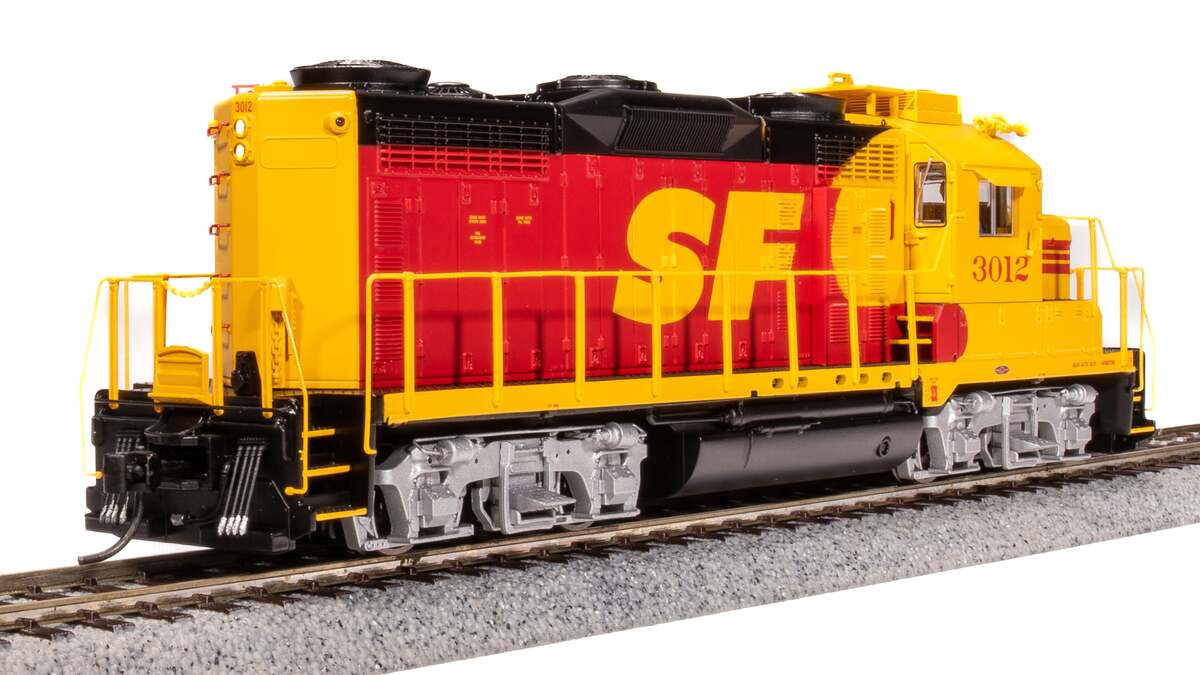 Broadway Limited 7455 HO ATSF EMD GP20 Diesel Locomotive with Sound/DC/DCC #3016