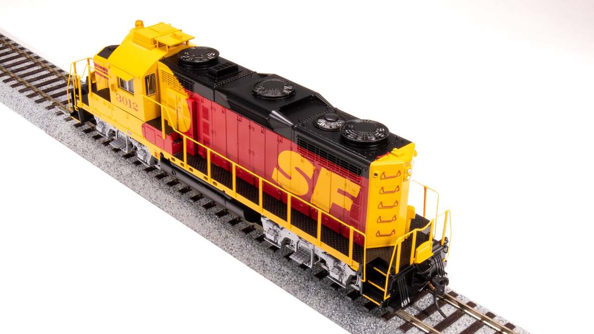 Broadway Limited 7455 HO ATSF EMD GP20 Diesel Locomotive with Sound/DC/DCC #3016