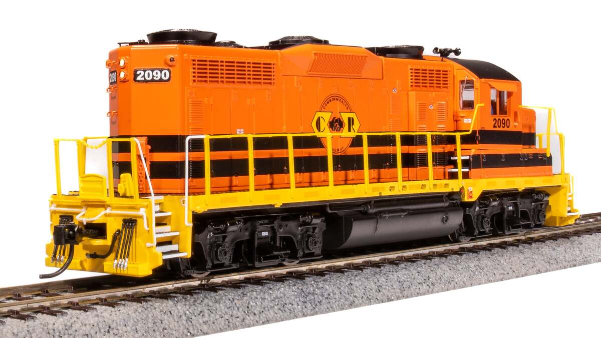 Broadway Limited 7456 HO CWRY EMD GP20 Diesel Locomotive with Sound/DC/DCC #2090