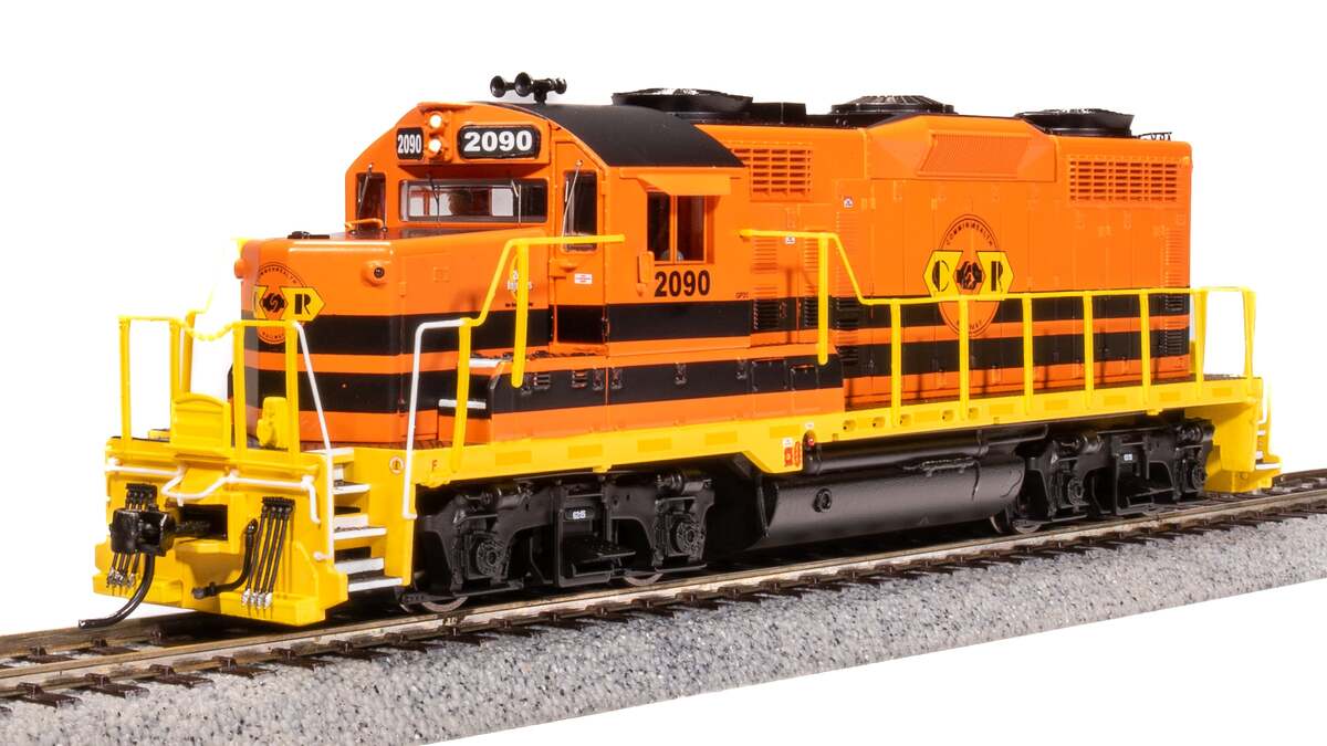 Broadway Limited 7456 HO CWRY EMD GP20 Diesel Locomotive with Sound/DC/DCC #2090