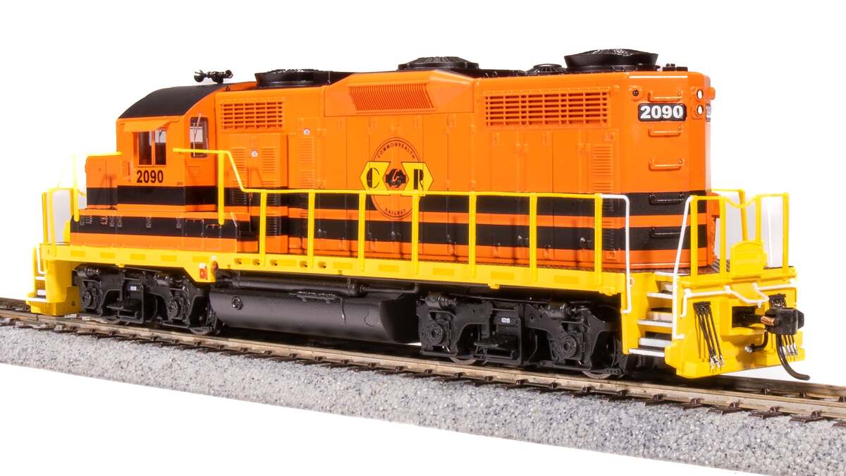 Broadway Limited 7456 HO CWRY EMD GP20 Diesel Locomotive with Sound/DC/DCC #2090