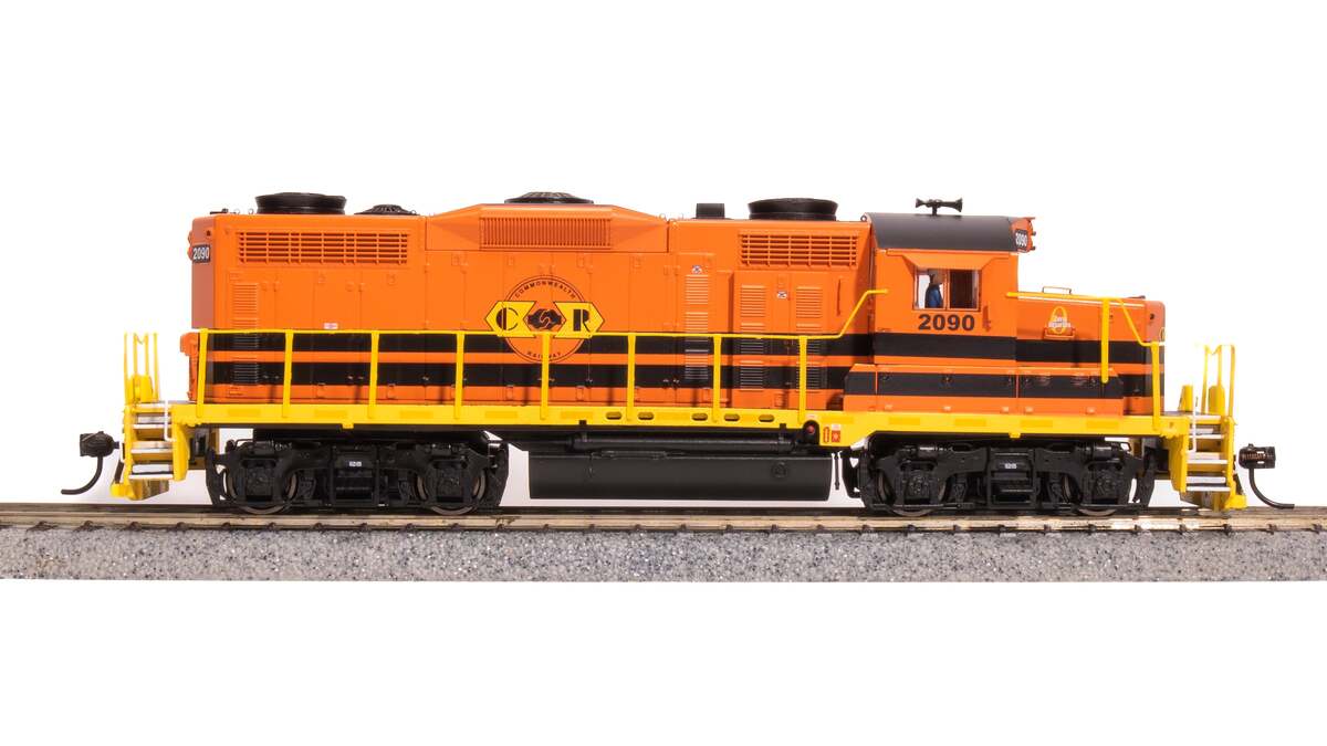 Broadway Limited 7456 HO CWRY EMD GP20 Diesel Locomotive with Sound/DC/DCC #2090
