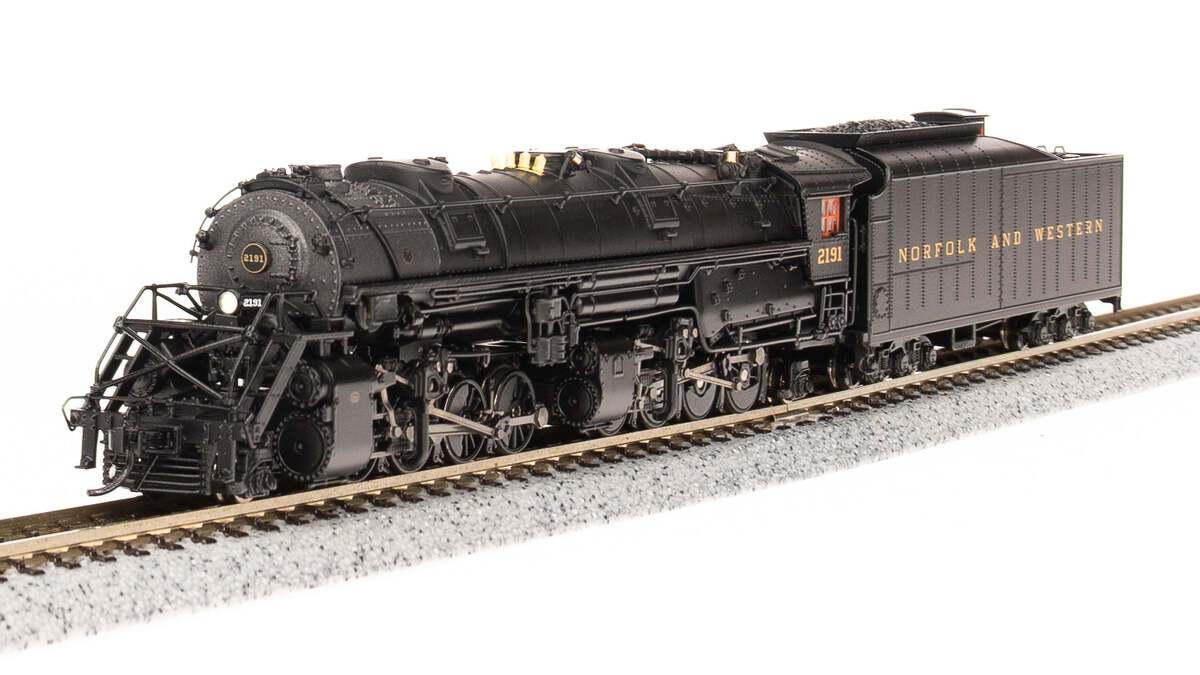 Broadway Limited 7221 N N&W Y6b 2-8-8-2 Steam Locomotive P4 Sound/DC/DCC #2192