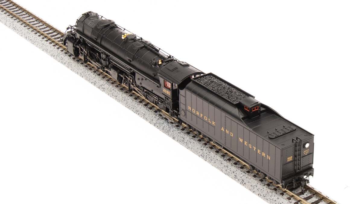 Broadway Limited 7221 N N&W Y6b 2-8-8-2 Steam Locomotive P4 Sound/DC/DCC #2192