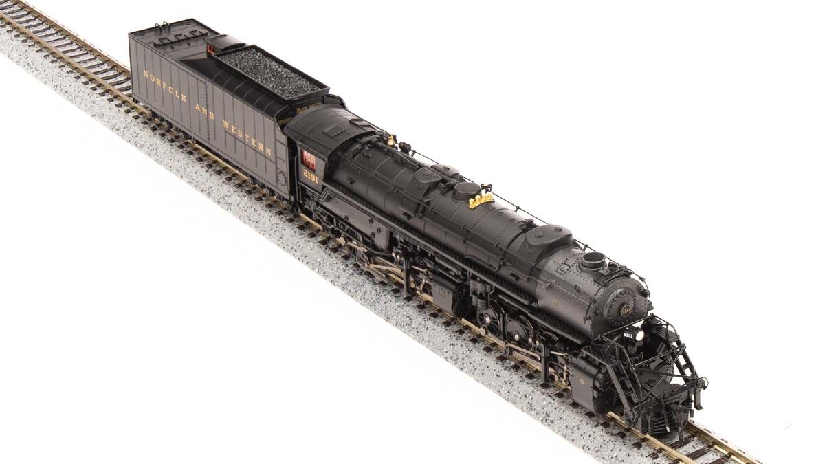 Broadway Limited 7221 N N&W Y6b 2-8-8-2 Steam Locomotive P4 Sound/DC/DCC #2192