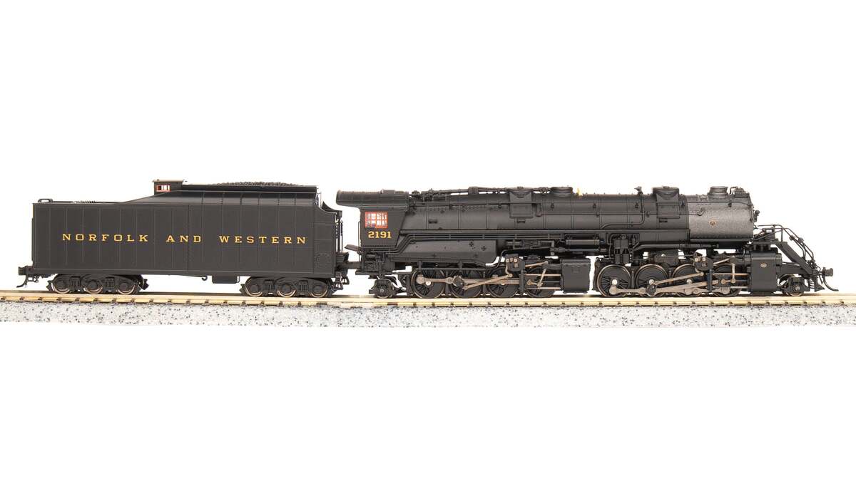 Broadway Limited 7221 N N&W Y6b 2-8-8-2 Steam Locomotive P4 Sound/DC/DCC #2192