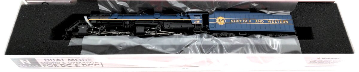 Broadway Limited 7226 N N&W Blue Y6b 2-8-8-2 Steam Locomotive w/Sound/DCC #2198