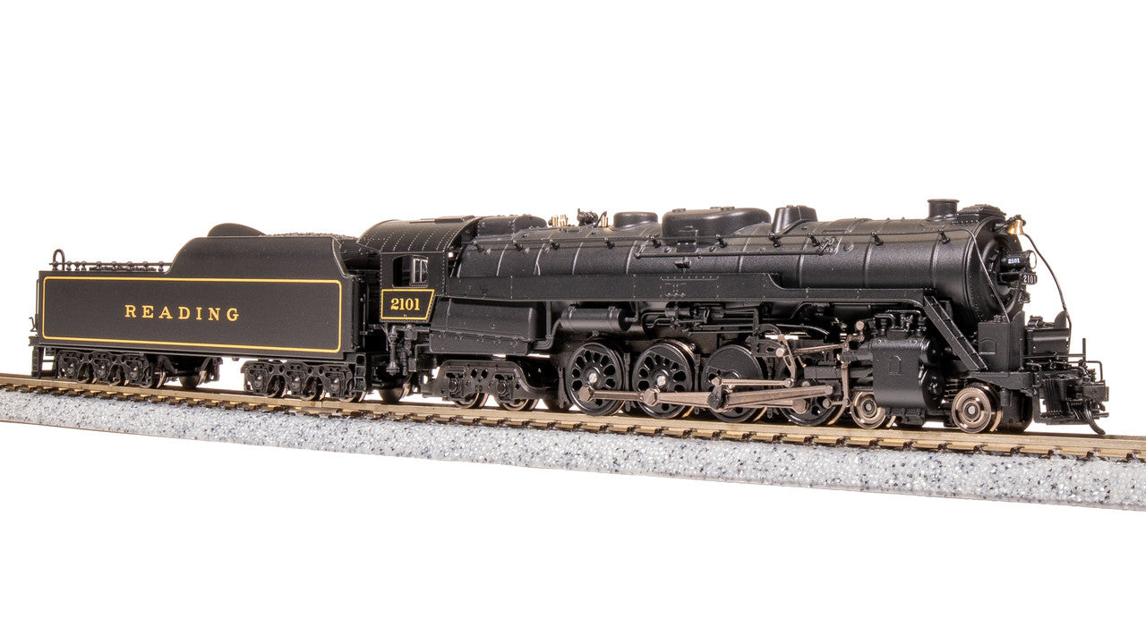 Broadway Limited 7400 N RDG T1 4-8-4 Steam Loco - Sound/DC/DCC, Smoke #2101