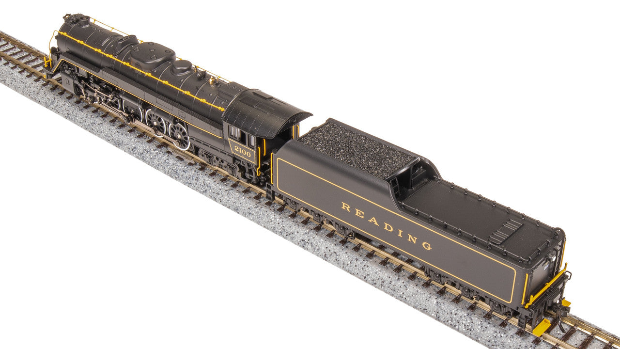 Broadway Limited 7403 N RDG T1 4-8-4 Steam Loco - Sound/DC/DCC, Smoke #2100