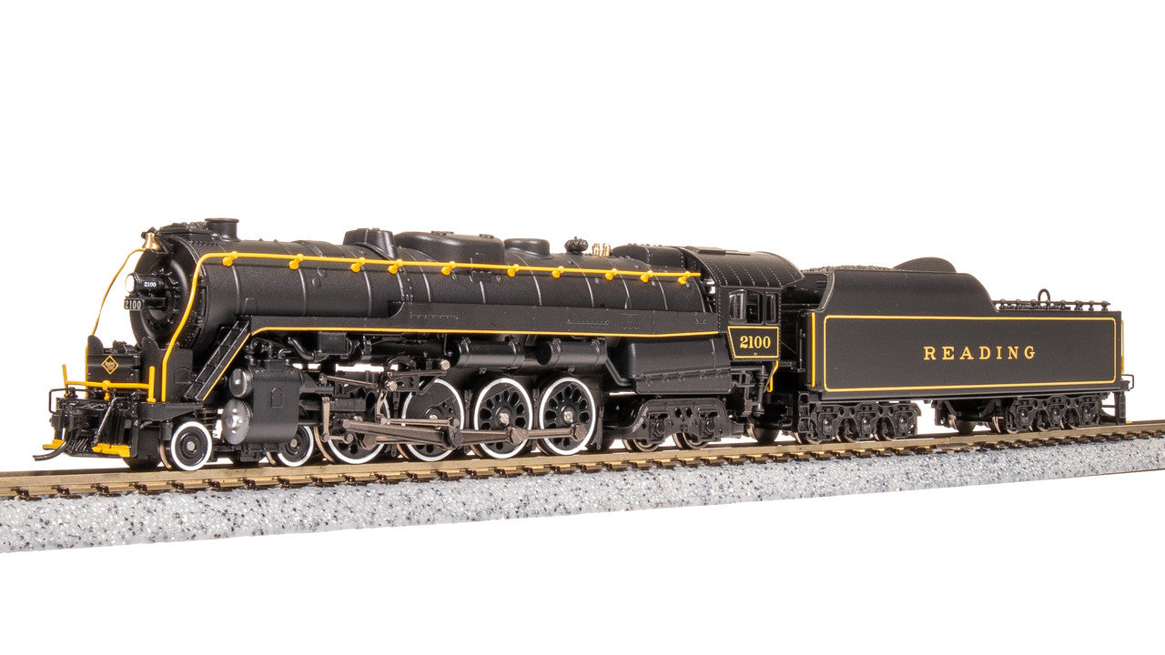 Broadway Limited 7403 N RDG T1 4-8-4 Steam Loco - Sound/DC/DCC, Smoke #2100