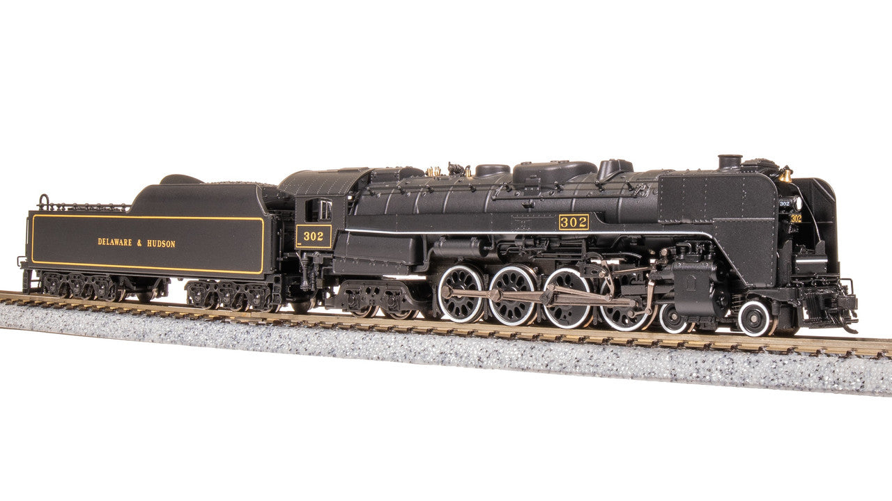 Broadway Limited 7409 N DH 4-8-4 Steam Loco-Sound/DC/DCC,Smoke w/Deflectors #302
