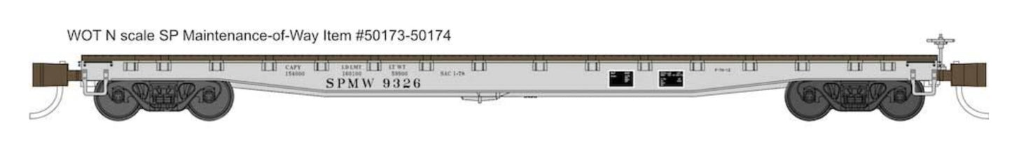 Wheels of Time 50173 N Southern Pacific Railroad 53' Flatcar #9326