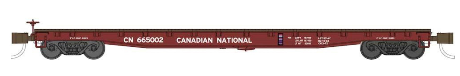 Wheels of Time 50126 N CN 53' 6