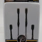 Woodland Scenics JP5651 HO Scale Just Plug Pedestal Traffic Light (Pack of 4)