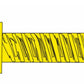 Woodland Scenics H816 Hob-Bits 2-56 1/2" Round Head Screws (Pack of 5)