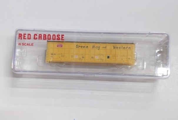 Red Caboose 17426-2 N Scale Green Bay & Western Thrall Boxcar #51