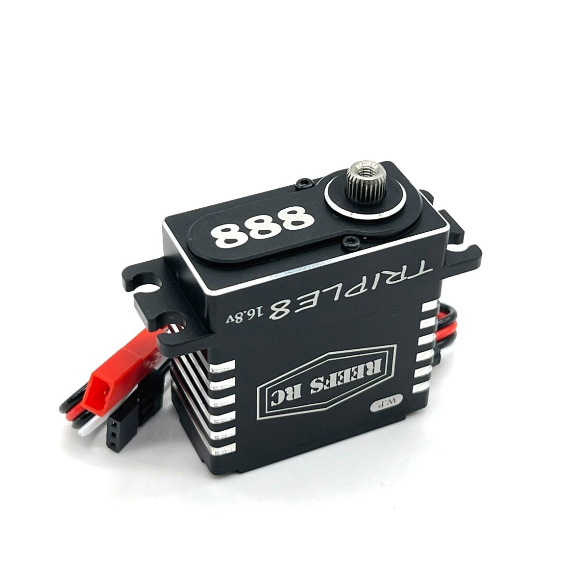 Reef's RC REEFS124 Triple 8 16.8V Programmable Servo with 4S Connector