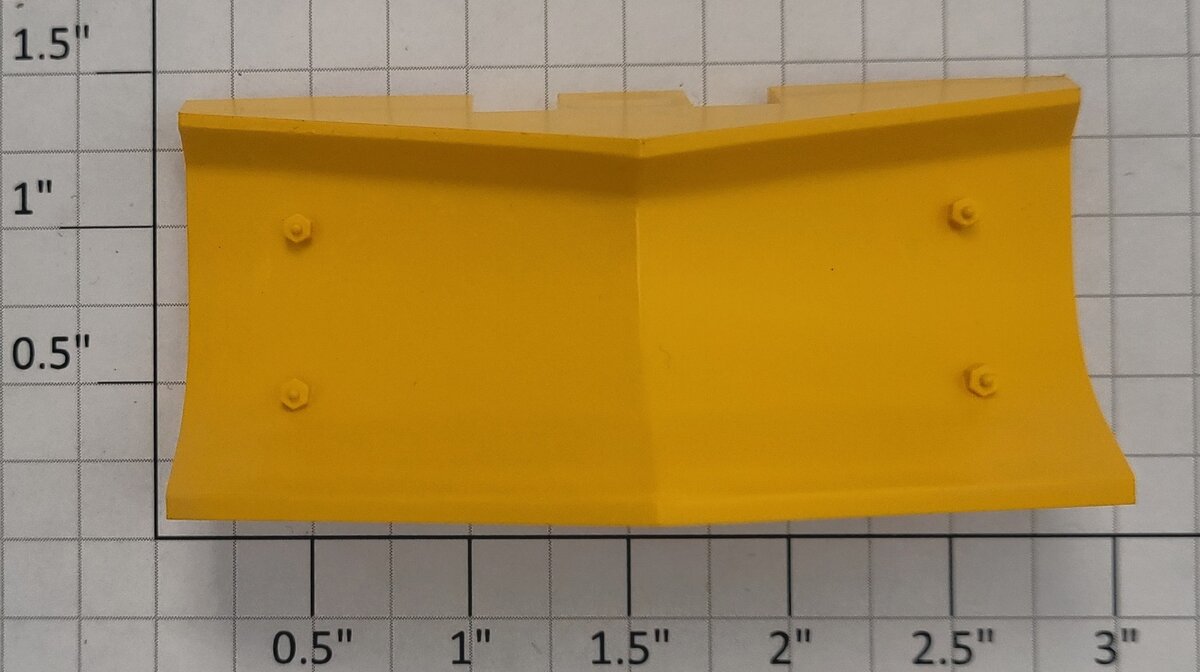 Lionel 18458-14 Yellow Plastic Snow Plow