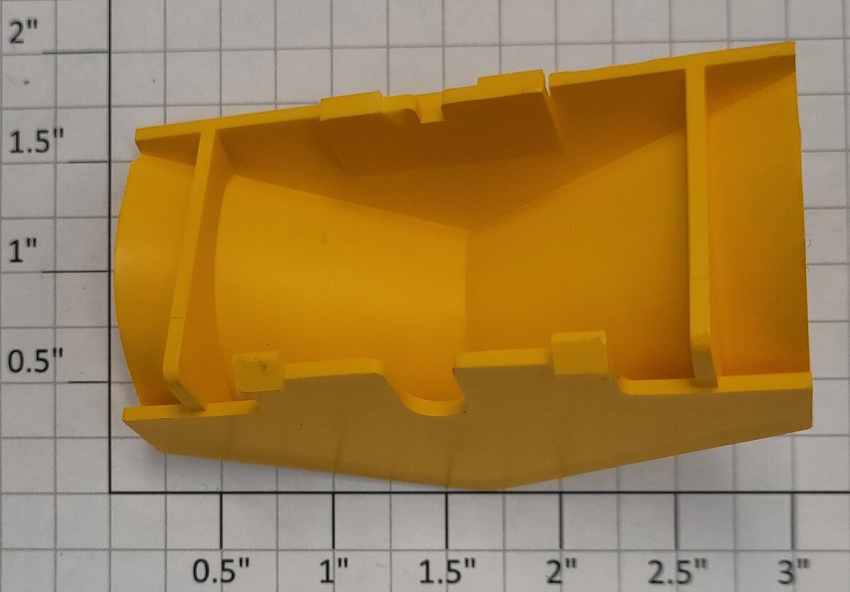 Lionel 18458-14 Yellow Plastic Snow Plow