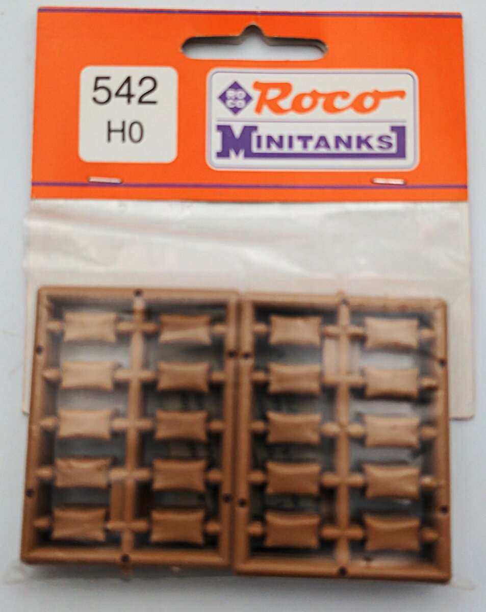 Roco 542 HO Minitanks Sand Bag Set