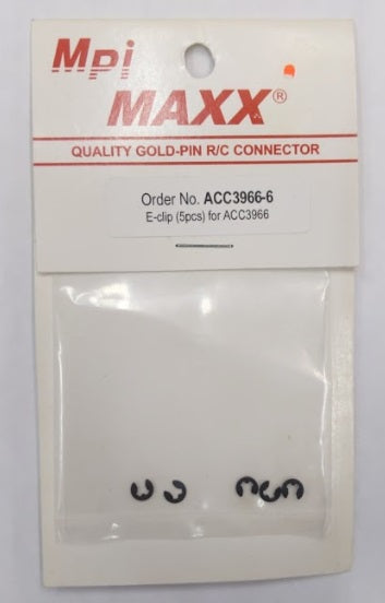 Maxx Products ACC3966-6 E-Clips For ACC3966 (Pack of 5)