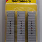 InterMountain (A-Line) 30306-01 HO 40' Rib Sided Container - Sealand (Pack of 3)