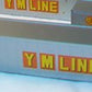 Athearn 5730 HO Scale 40' Plastic Smooth Side Container - YM Line