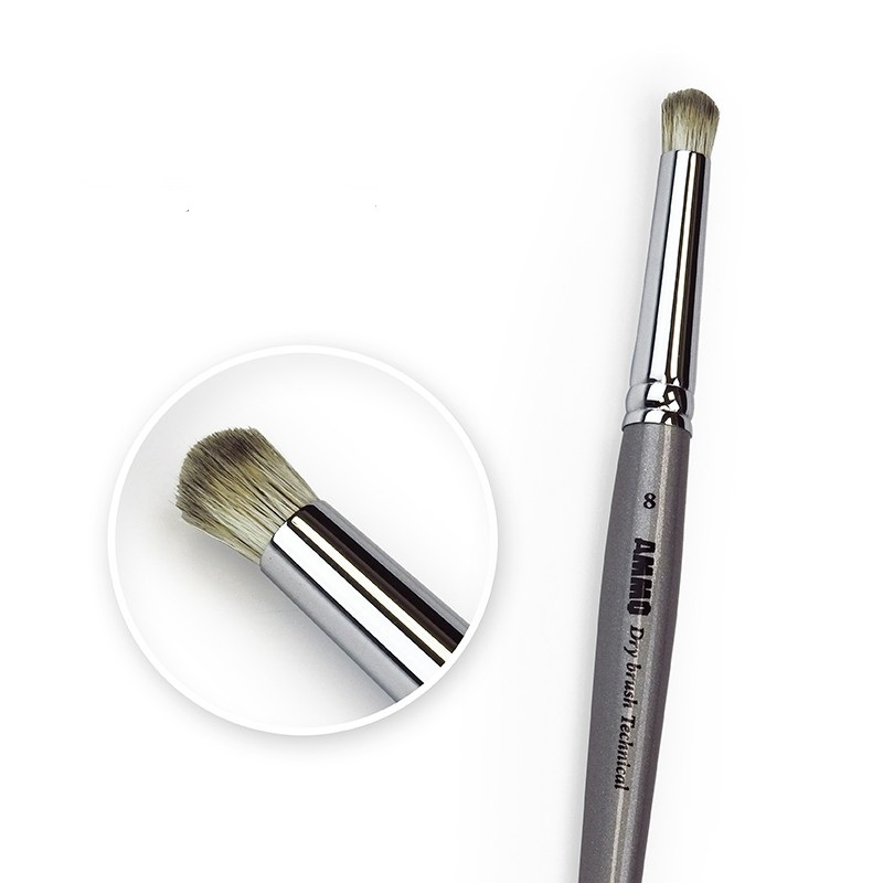 Mig Jimenez AMIG8703 Size 8/0 Ammo Drybrush Technical Brush