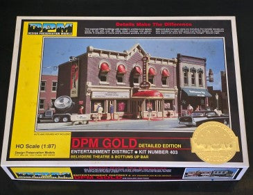 DPM 403 HO Entertainment District Belvidere Theatre & Bottums Up Bar Kit